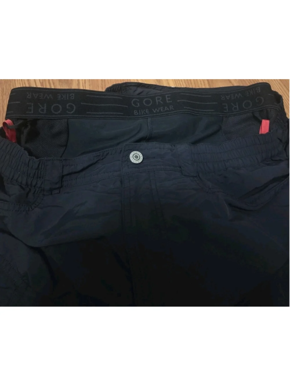 GORE Bike Wear Men's XL Cycling MTB Shorts Black Padded Liner Removable EU XL